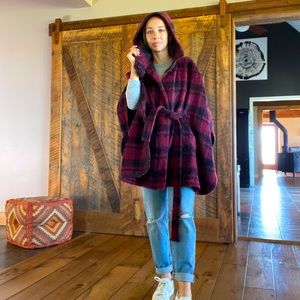 Plaid Cape